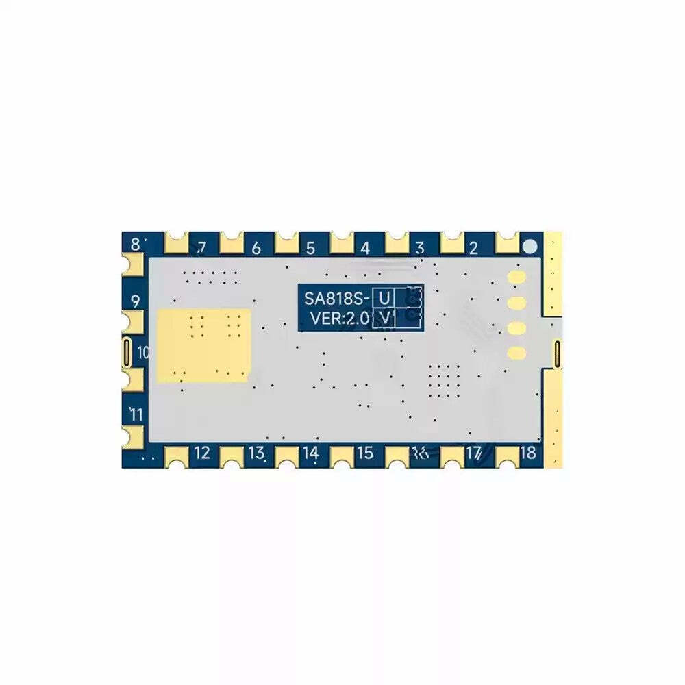 SA818S-CE UHF or VHF 1W Analog RF Radio Transceiver Module w/ RDA1846S IC