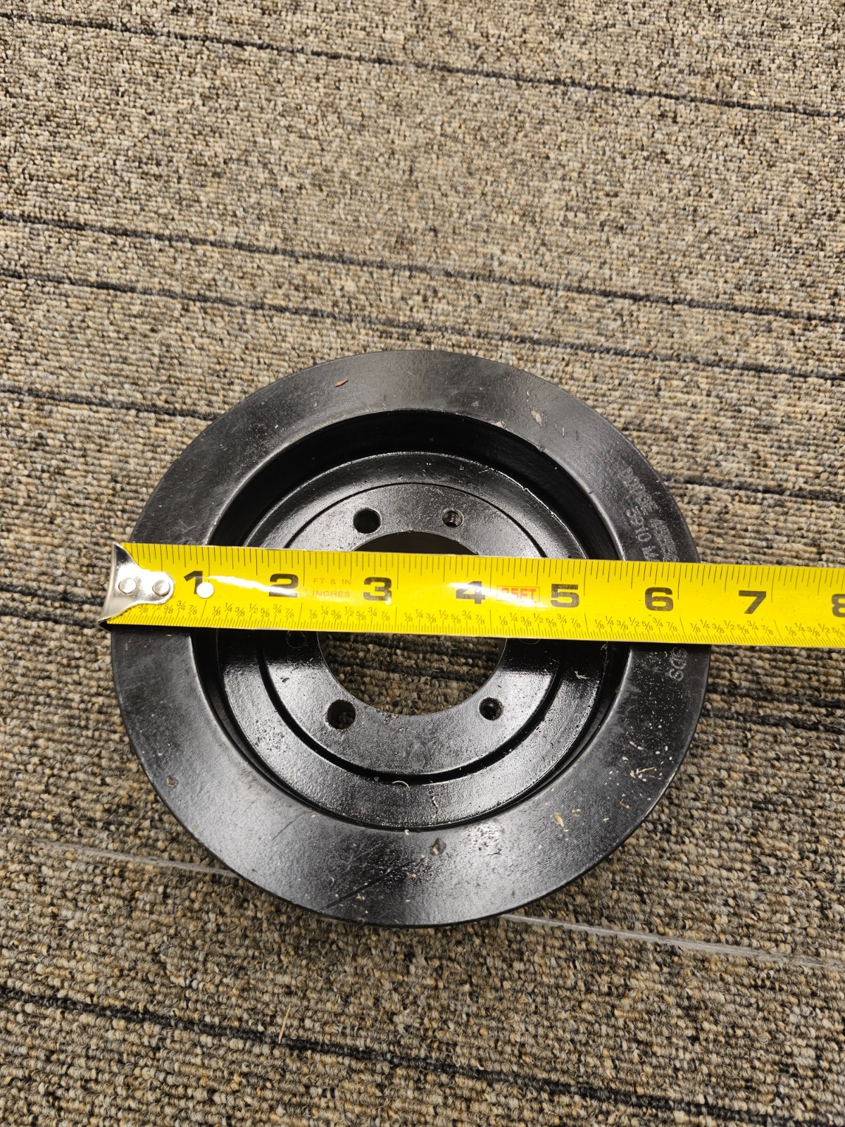 Dodge 455589 2B6.0 SDS QD Sheave 2 Groove For Belt-Driven Transmission Systems