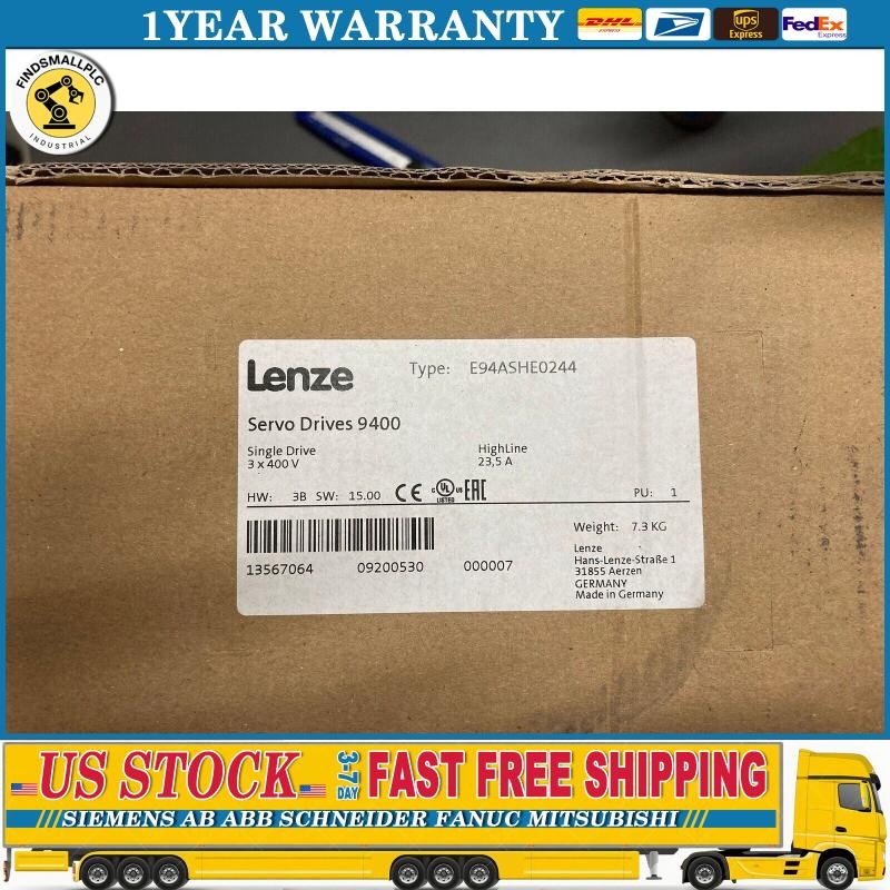 US Free TAX E94ASHE0244 LENZE Inverter E94ASHE0244 Brand New Fast Shipping
