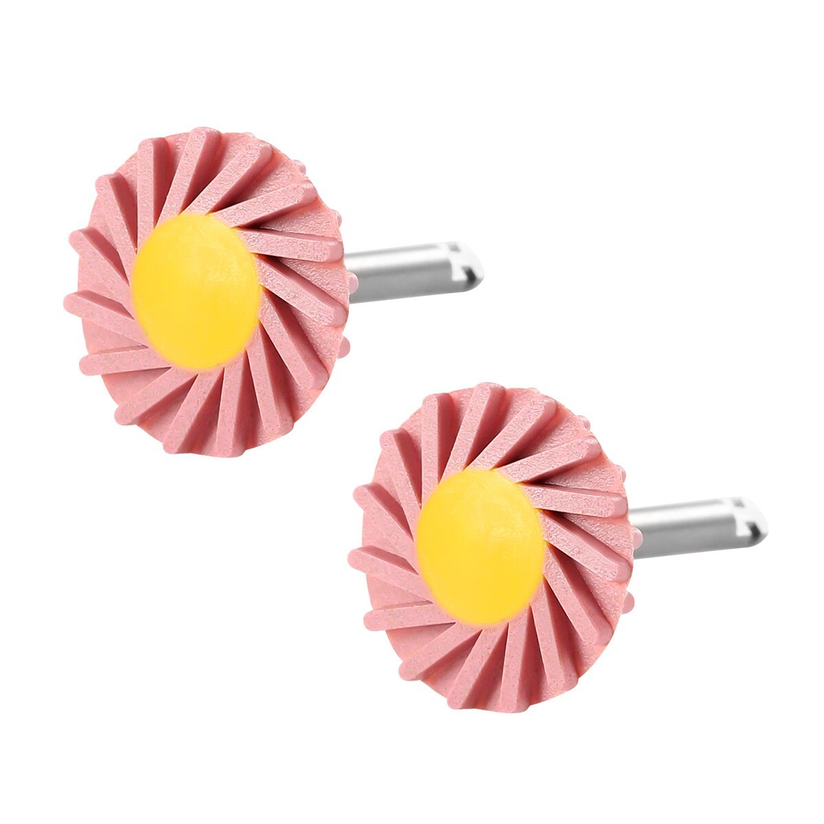 AZDENT Dental Zirconia Grinding Polishing Wheel Kit For RA 2.35mm Rubber Diamond