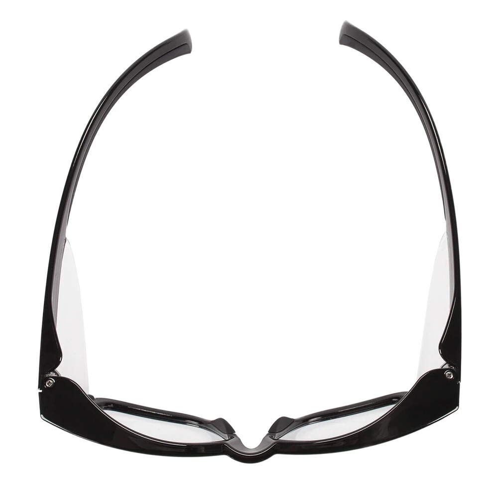 Kleenguard Maverick Safety Glasses, Black Frame, Clear Lens, 12/CT (KCC49309)