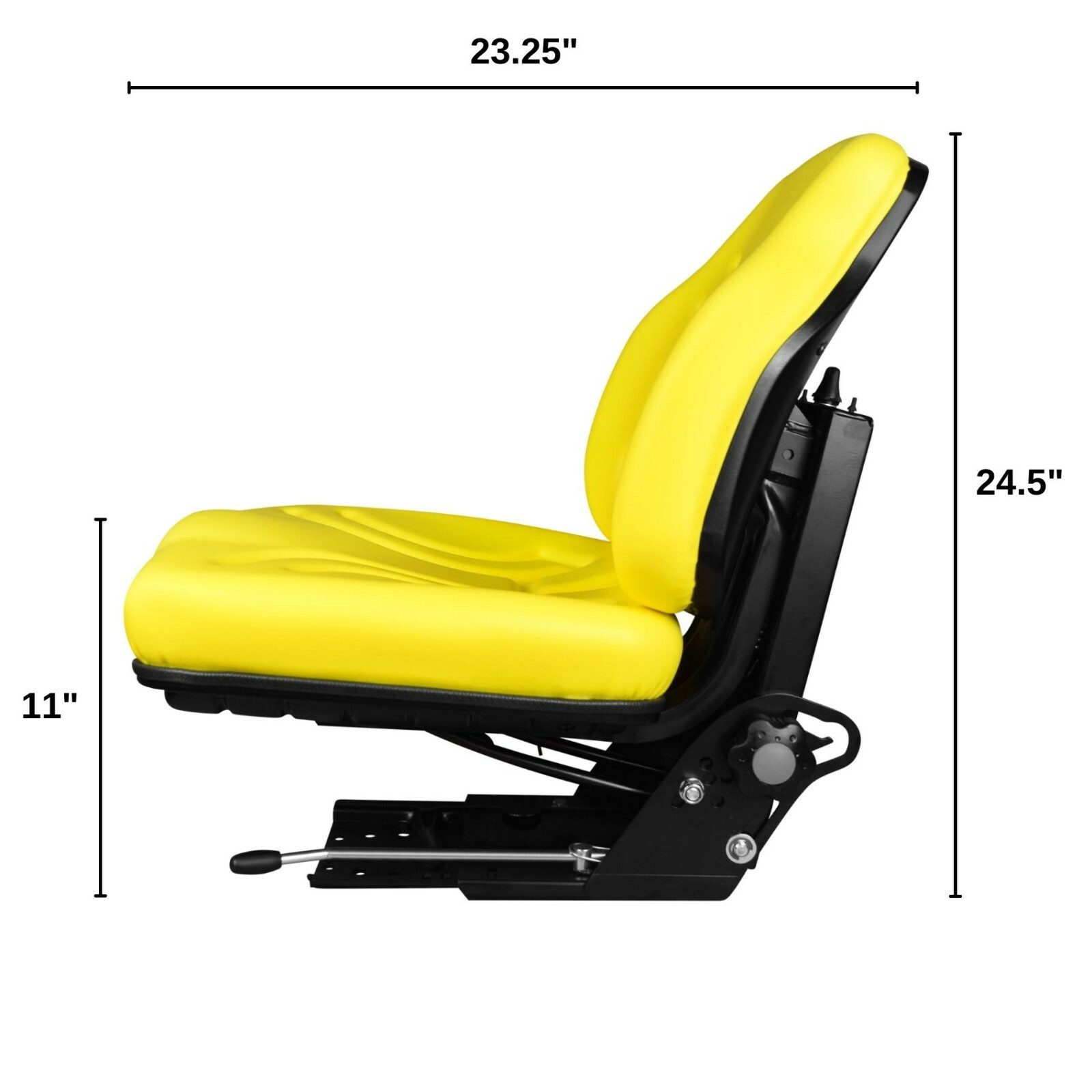 Yellow Tractor Suspension Seat for John Deere 5303 5310 5320 5400 5403 5410 5420