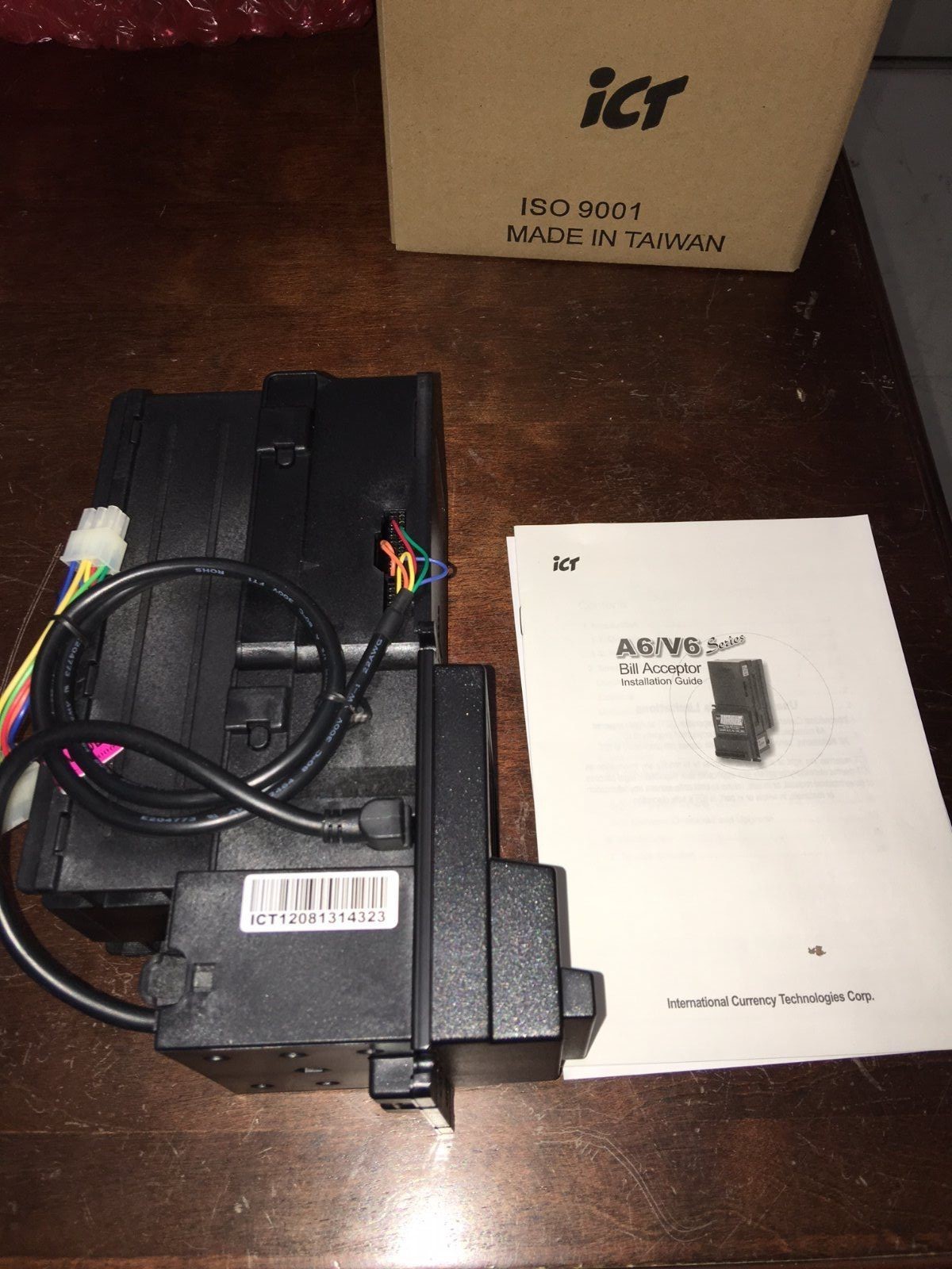 ICT MDB STACKER BILL V6 VALIDATOR/ ACCEPTOR $1 & $5 BILLS BRAND NEW (BEST DEAL)