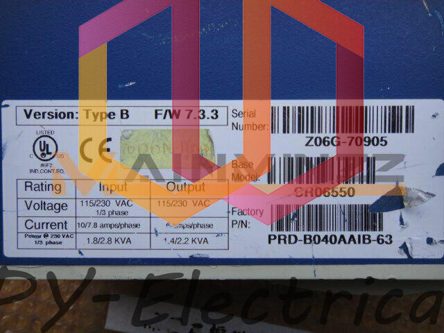 Used 1PCS Kollmorgen Drive CR06550 CR06550 TESTED