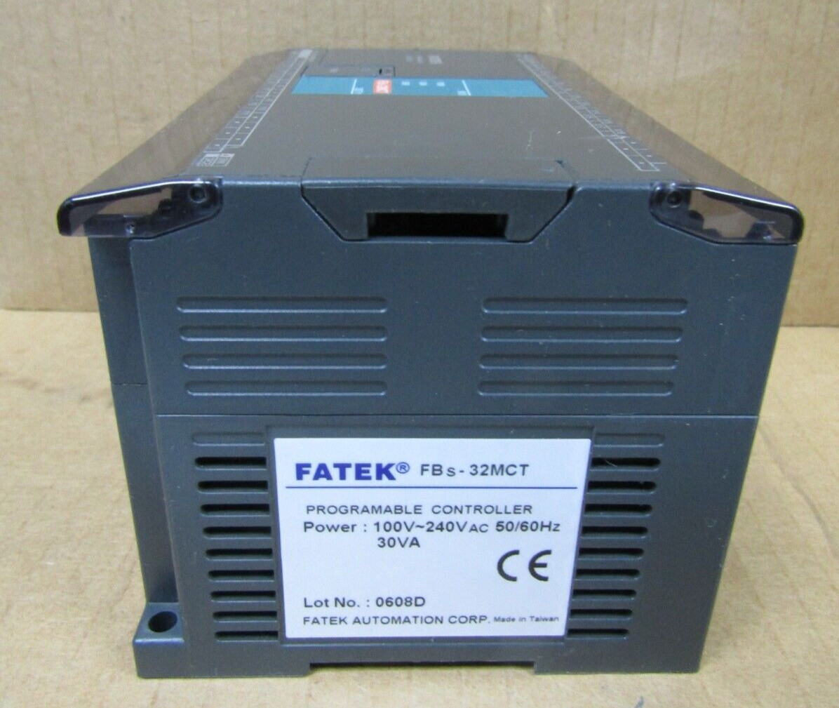 🔥 FATEK FBs-32MCT PROGRAMMABLE CONTROLLER 100-240 VAC 30 VA