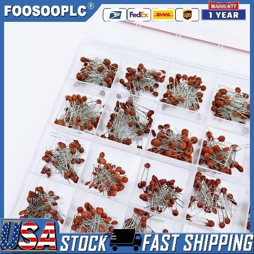 960Pcs/Lot X 2PF-0.1UF 50V 24Value*40Pcs Ceramic Capacitor Assortment Kit US