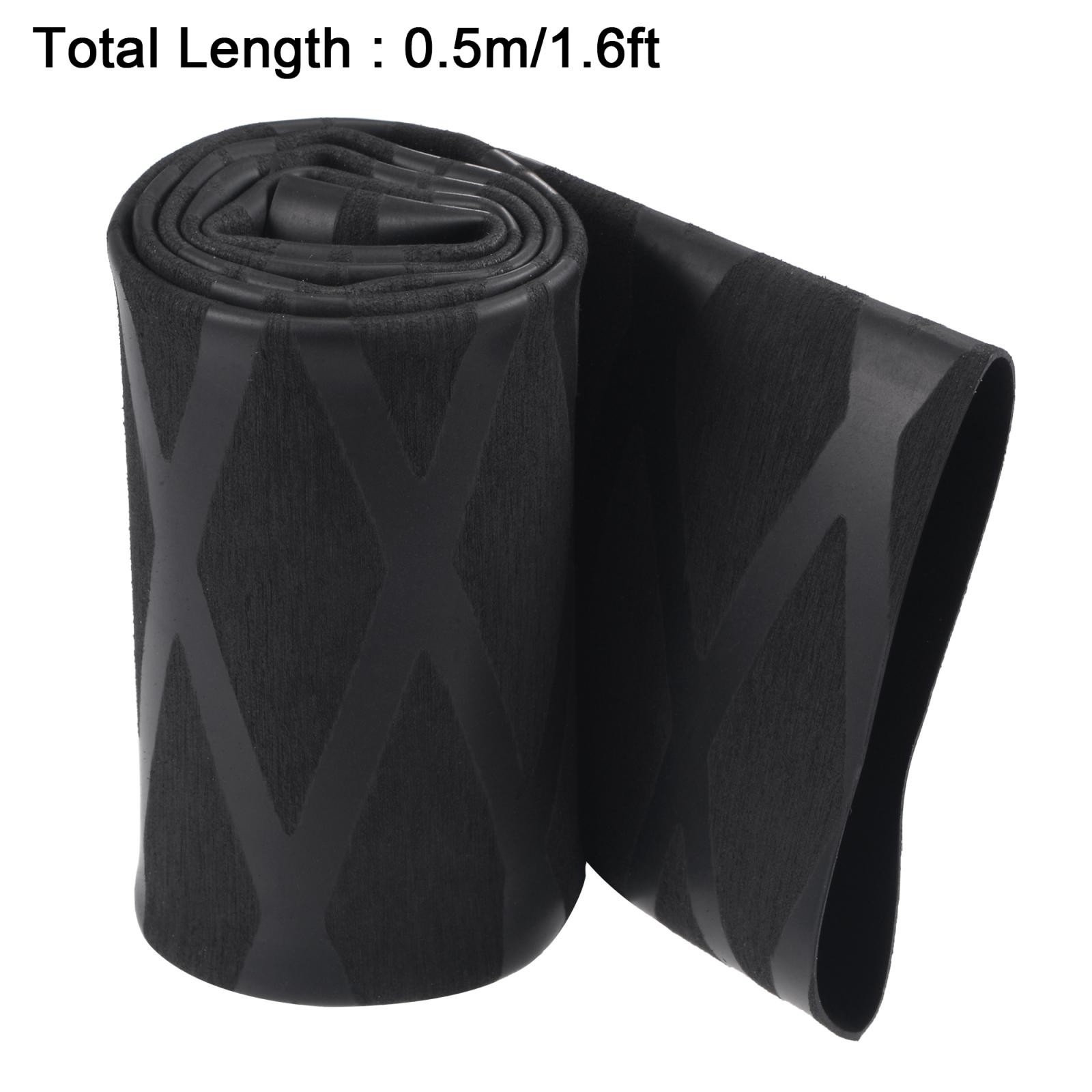 Heat Shrink Wrap Tubing for Rod 40mm Dia 65mm 1.6ft 1.7:1 Black