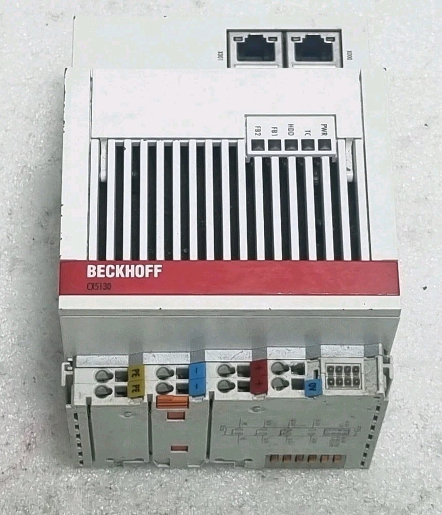 Beckhoff CX5130-0123 / 4GB Embedded PC Processor Intel Atom 24V DC 4A CX5130