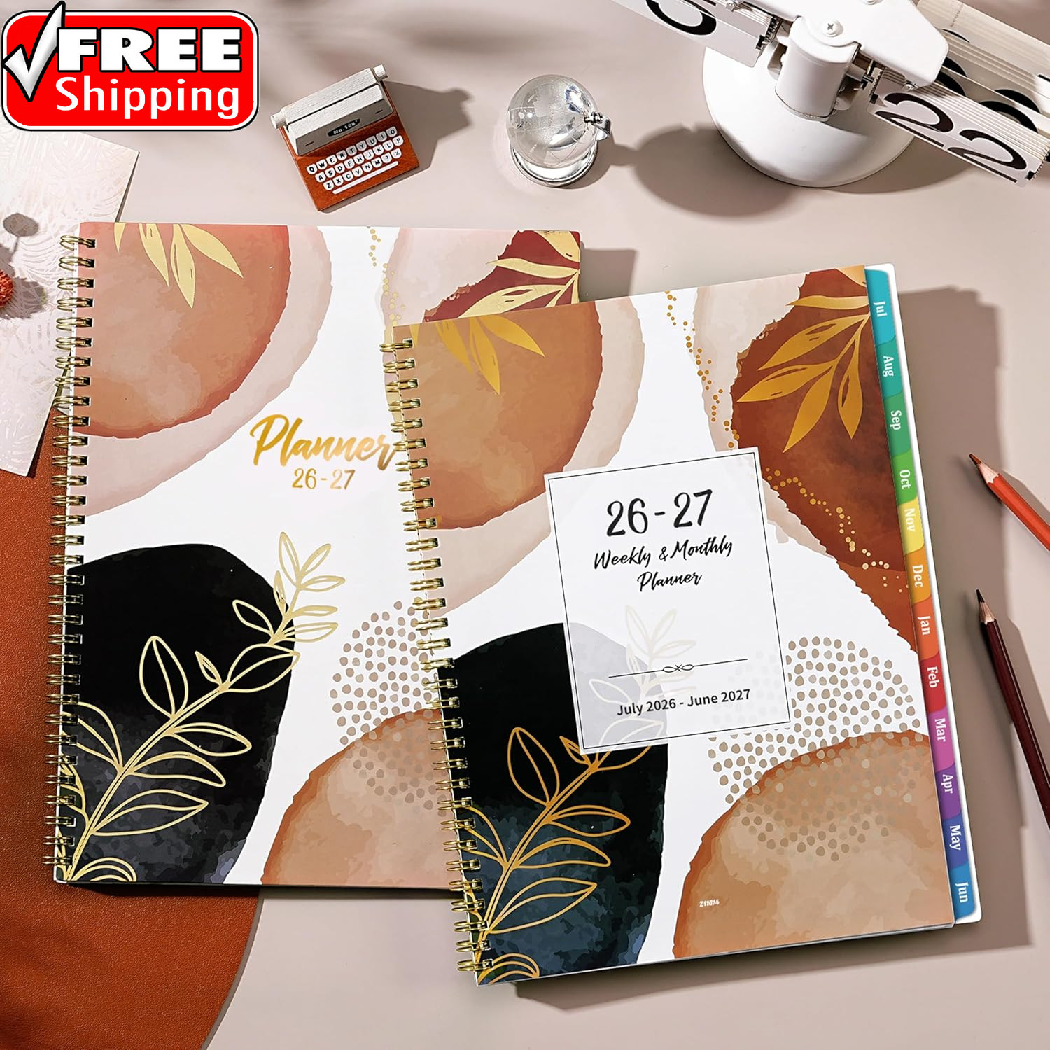 2026-2027 Weekly and Monthly Planner/Calendar – Academic Planner 2026-2027, JUL