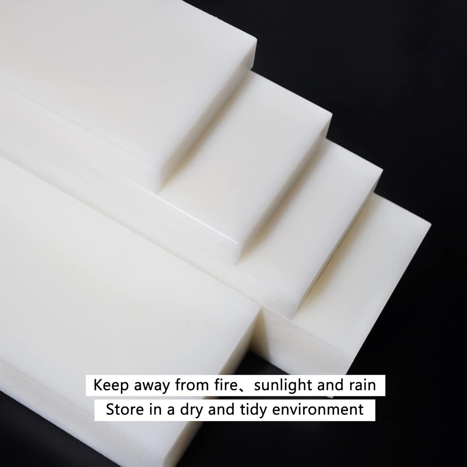 HDPE Block White PE Polyethylene Rectangular Solid Plastic Tapping Block High…