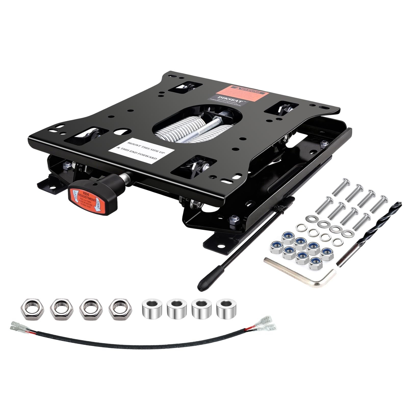 Universal Seat Suspension Kit with Seat Sliding Rail, Low Profile H… Fast Ship
