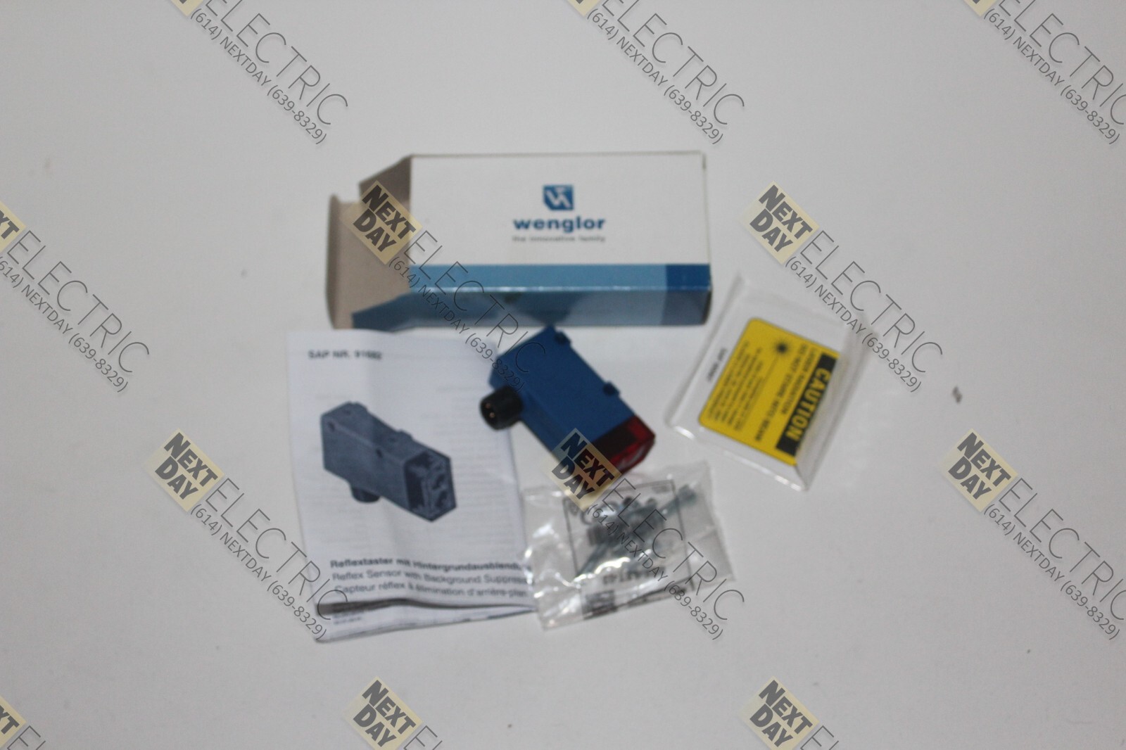 Wenglor, YM22PBV2, Reflex Sensor Proximity Photoelectric Laser Switch