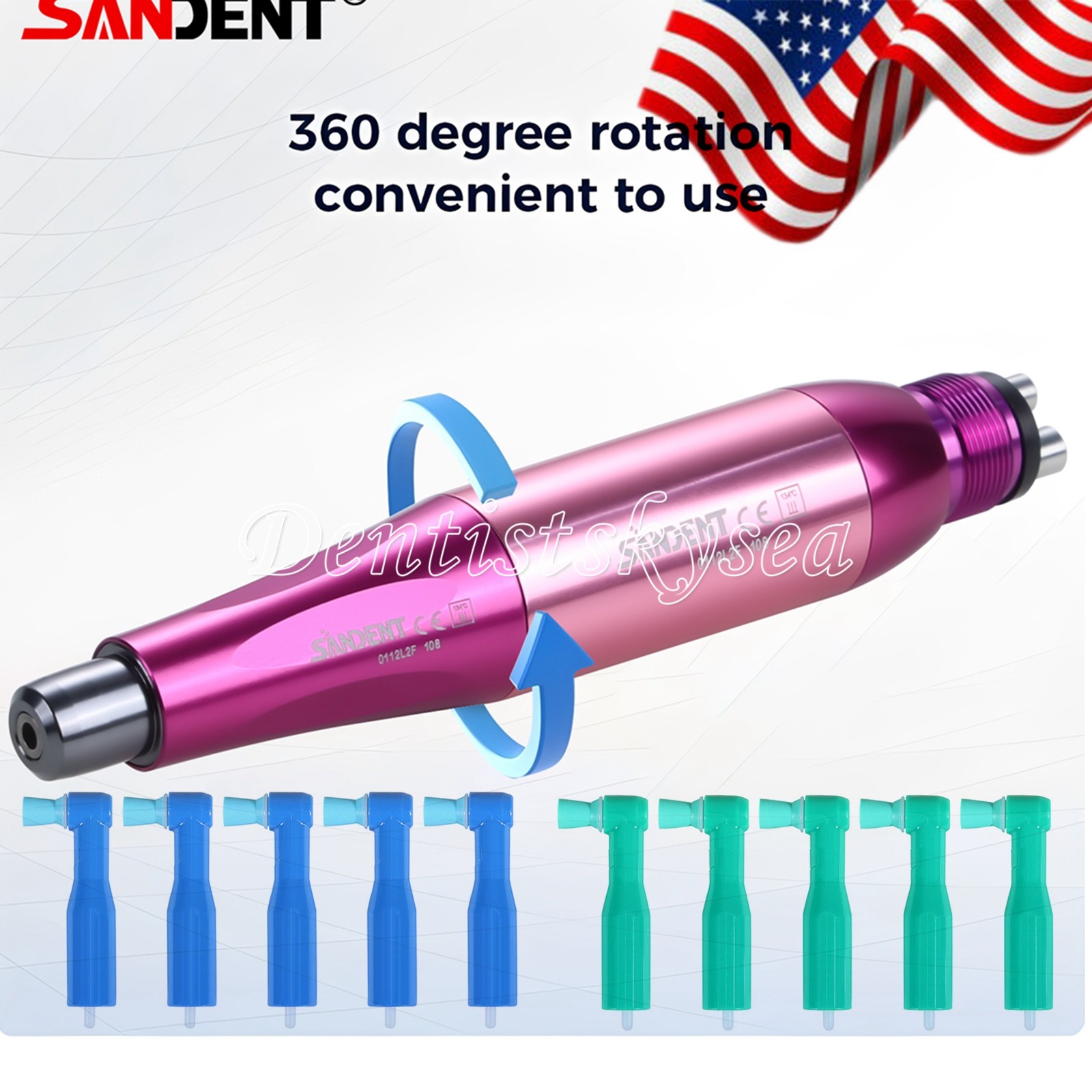 Dental Hygiene Prophy Handpiece Motor 4:1 Disposable Hygiene Prophy Angles Cups