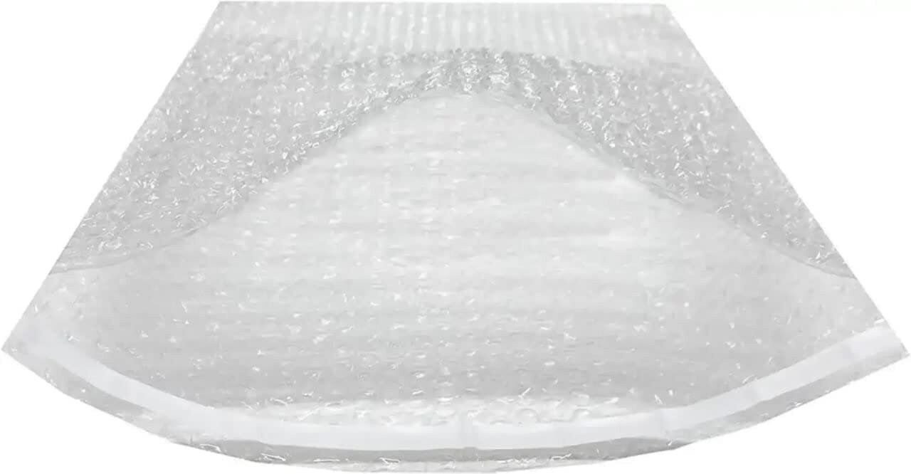 1000 – 4×7.5 Bubble Out Pouches Bags Wrap Cushioning Self Seal Clear 4″ x 7.5″
