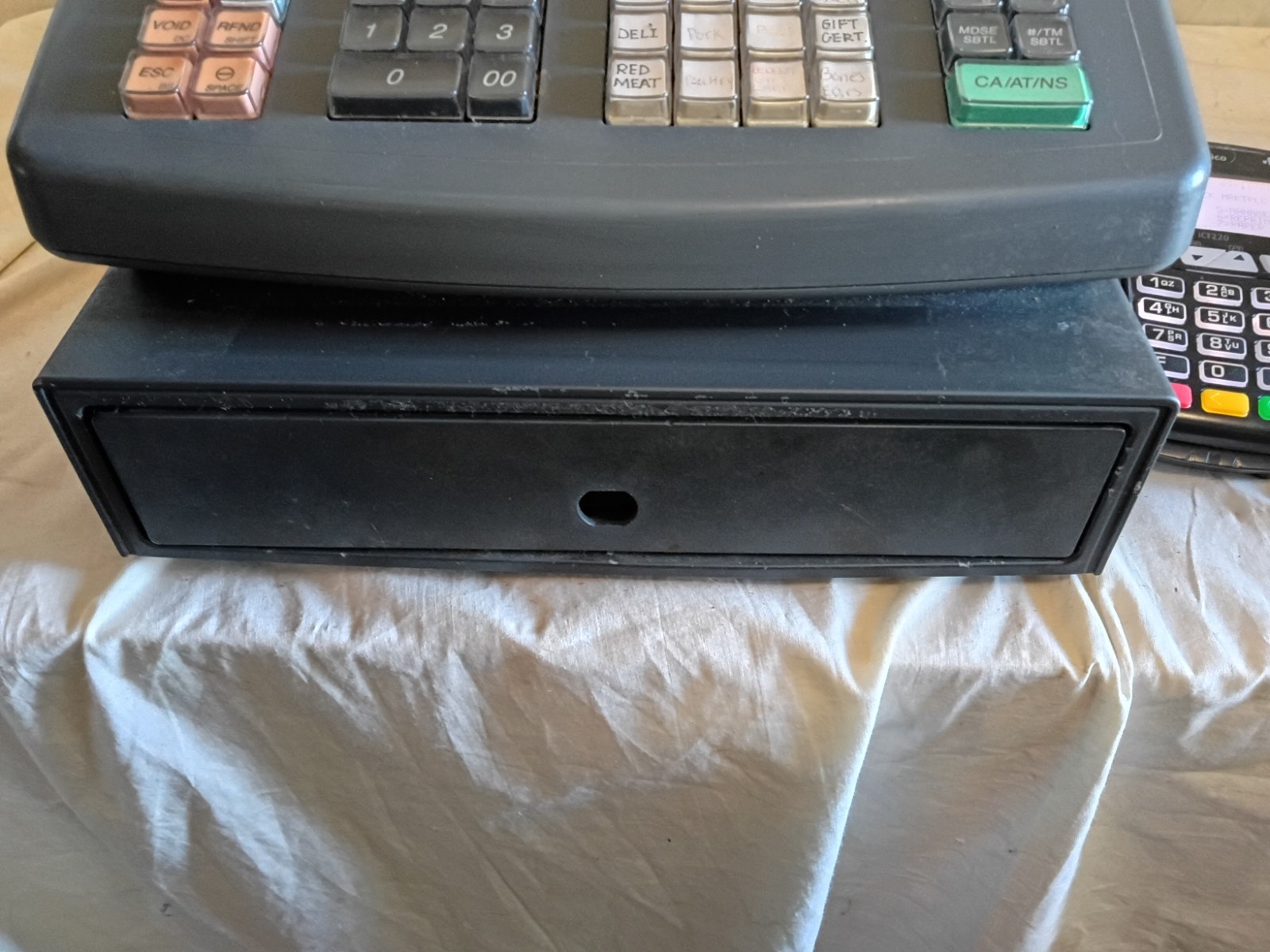 Sharp Cash Register XE-A206 With Ingenico Card Reader Printer ICT220 Free…