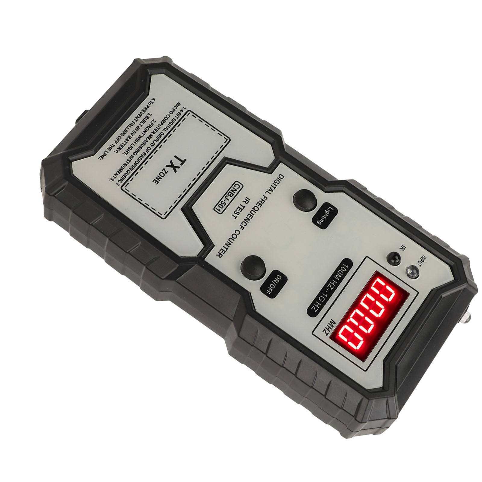 Wireless Remote Frequency Tester IR Signal Checker with LED Light for Auto Keys