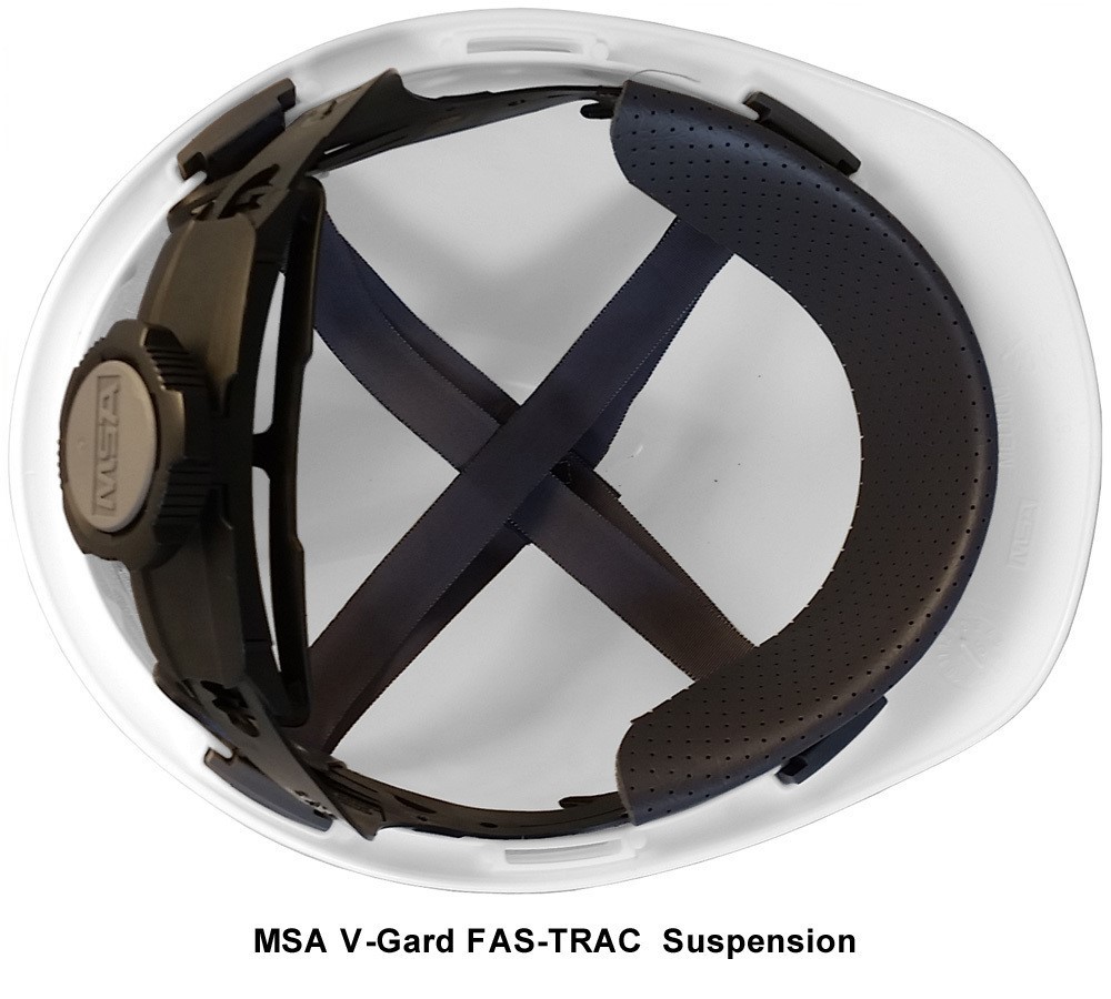 MSA Freedom Series Cap Style Hard Hat Ratchet Suspension – Stars and Stripes