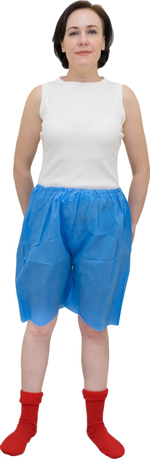 One Size Fits All Disposable Exam Shorts Medical Patient Exam Wear