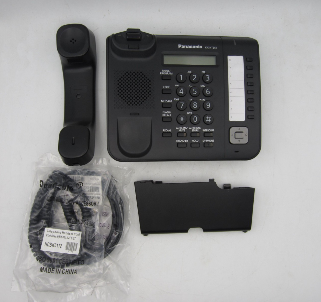 Panasonic KX-NT551 Digital IP Phone Backlit LCD 8 Buttons (25 In-Stock)