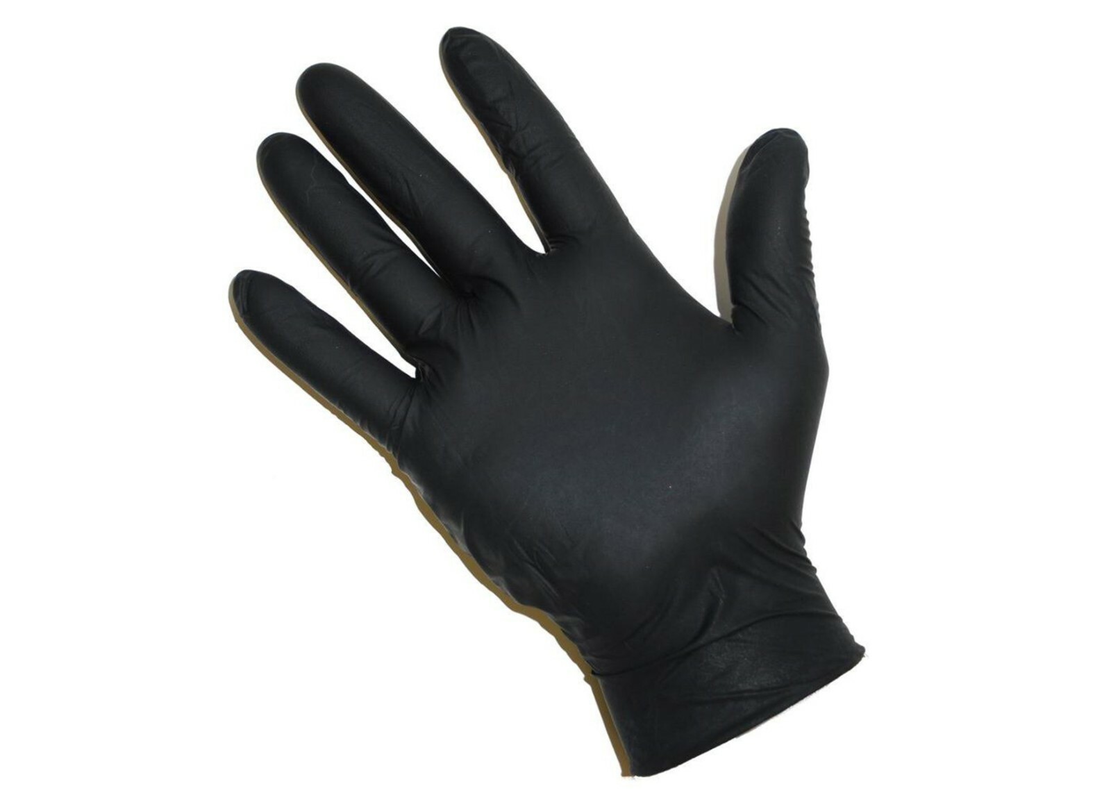 Uline Black Industrial Nitrile Gloves – Powder-Free, 6 Mil, Large ITEM: S-16767L