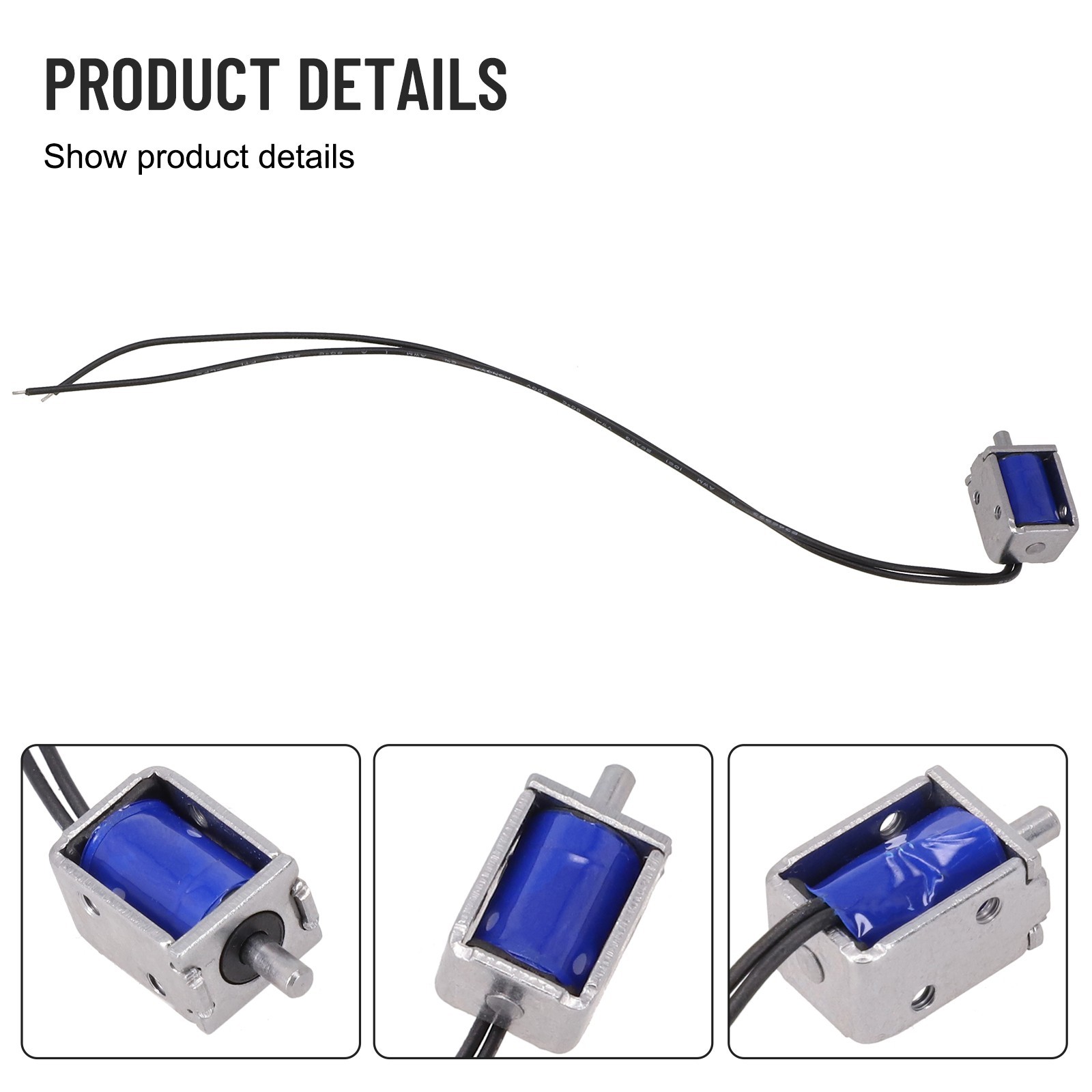 Easy Installation Electromagnetic Lock Power Bank 3MM DC5/12V SM0415-3