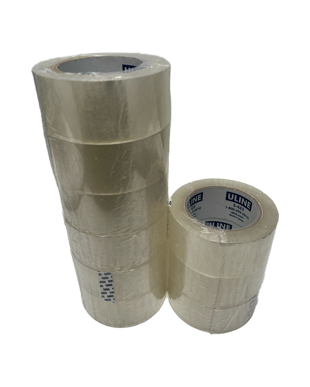 ULINE S-423 2 Mil Packing Tape, 2″ x 110 yds (9 Rolls)