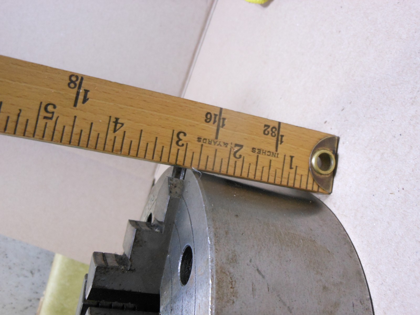 6″ Enco Lathe Chuck 4 Jaw Plain Back 271-6005 2773