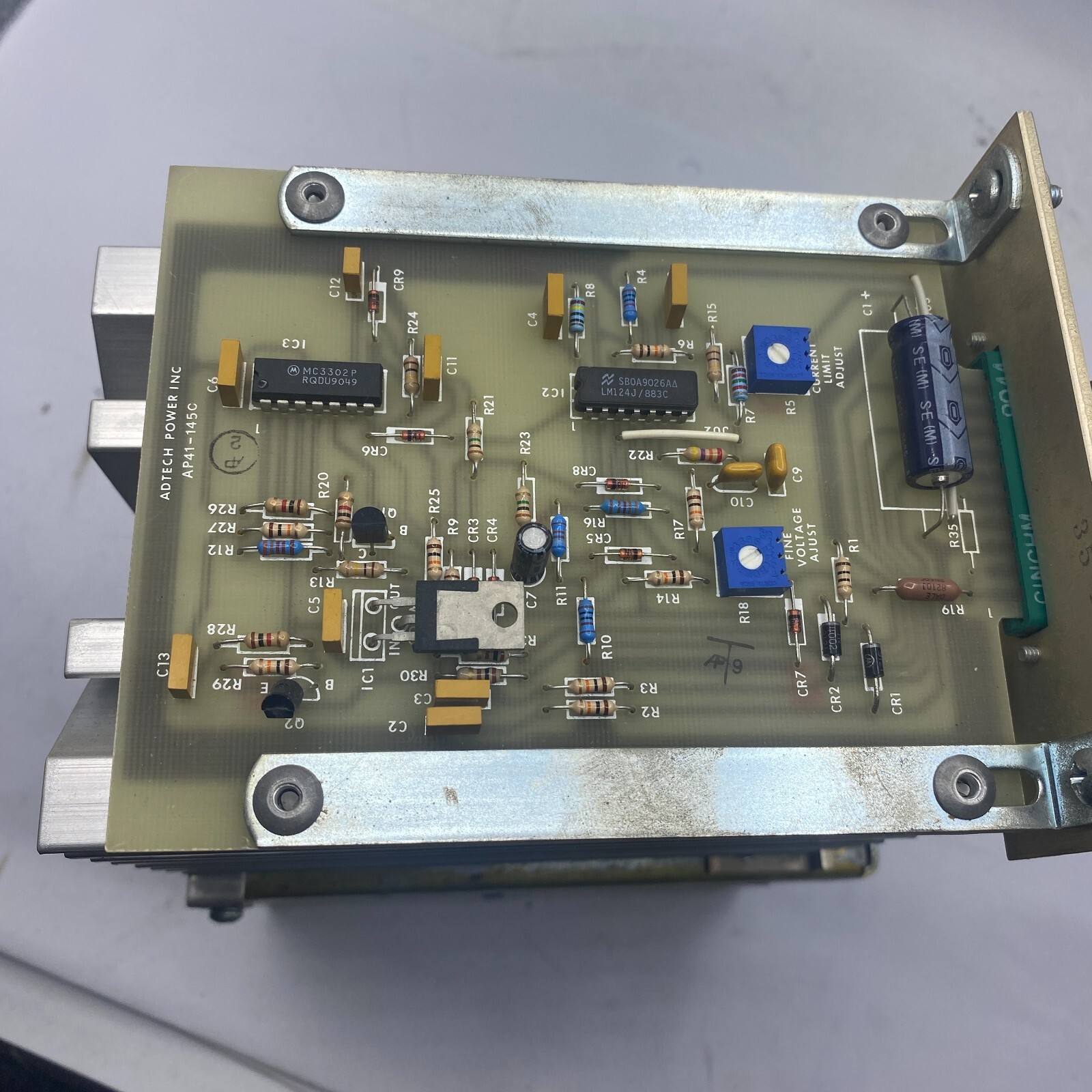 Adtech Power AP Brute 1 Power Supply w/ Mallory CGS Capacitor Hammond 1416 ✅