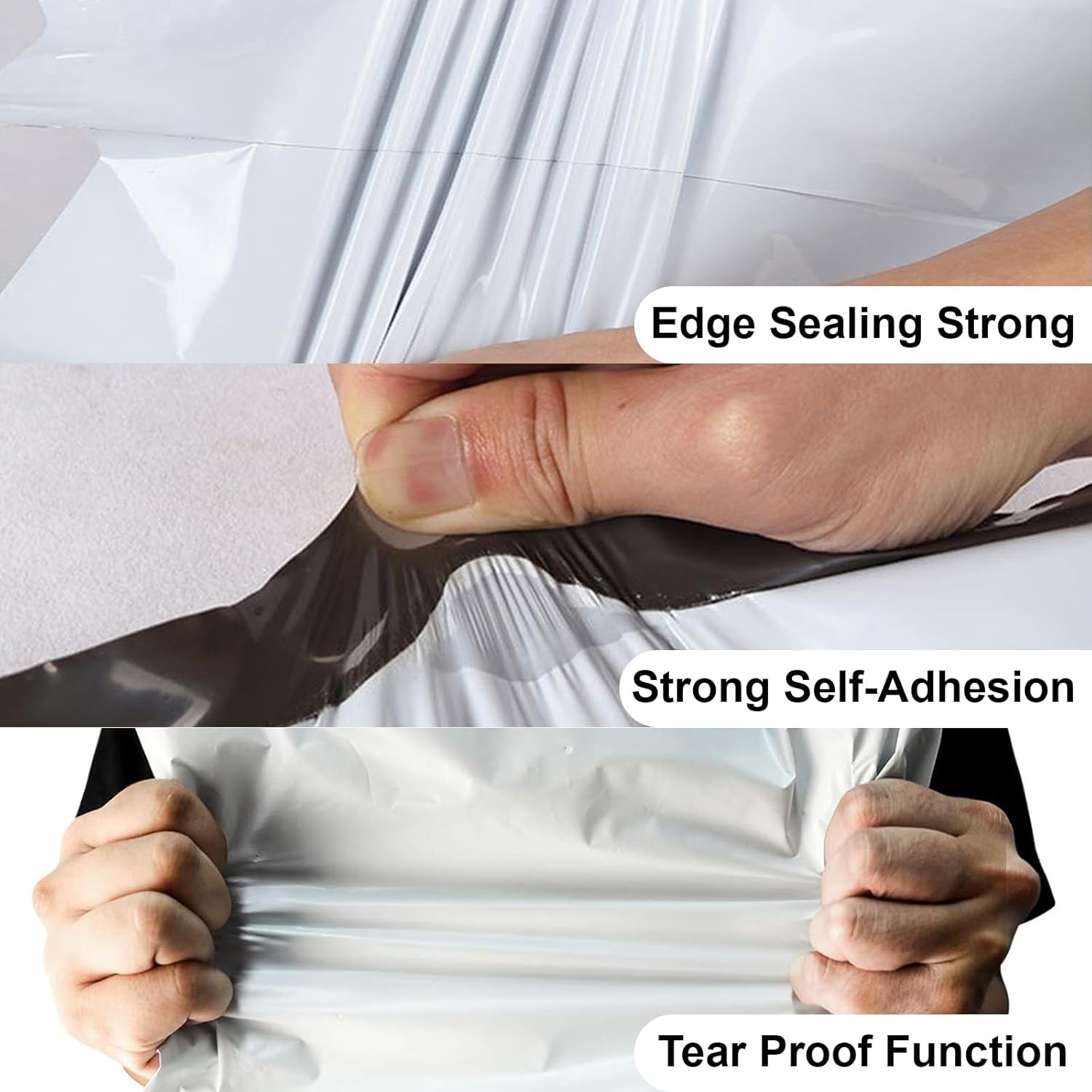 100-1000 14″ x 17″ Poly Mailers Envelopes Plastic Mailing Shipping Bags 2.5 MIL