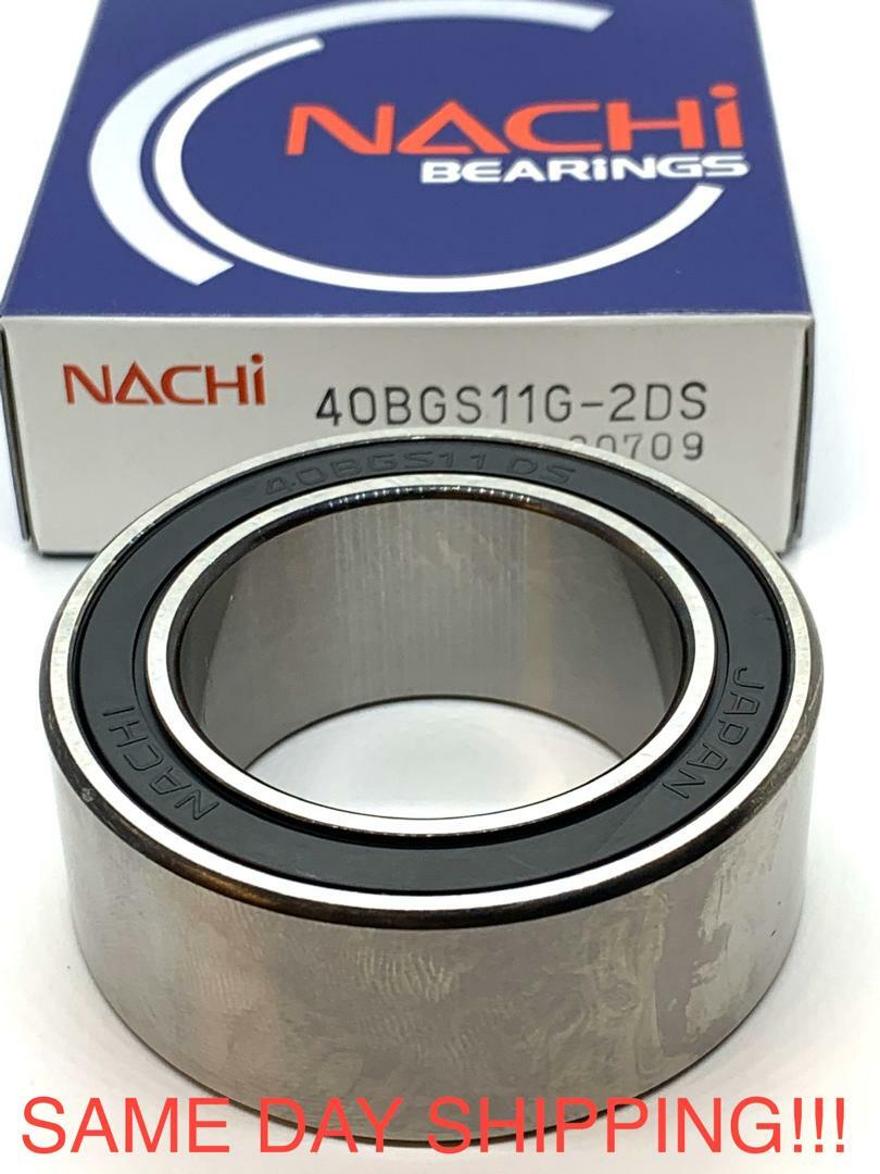 40BGS11G-2DS NACHI Air Conditioning Angular Contact Bearing 40*62*24mm