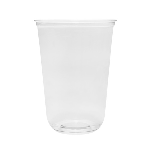 Karat 20oz PET Clear Cup, U-Shape (98mm) – 1,000 ct, C-KC20-U