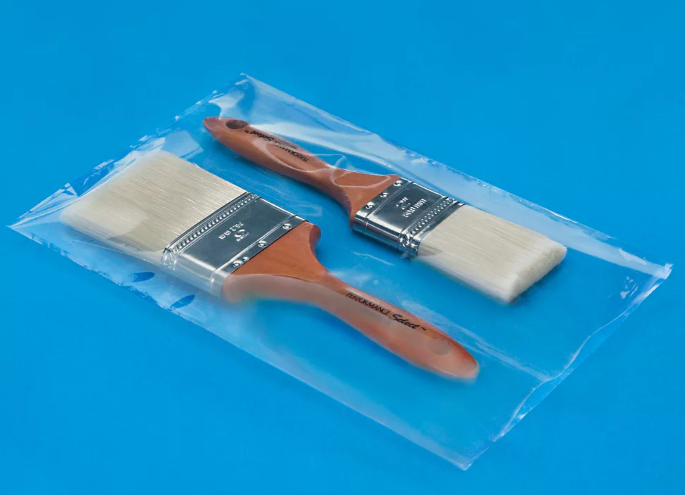 8 x 12 Clear Poly Bags 2mil Flat Open Top Industrial Plastic Packaging S1007