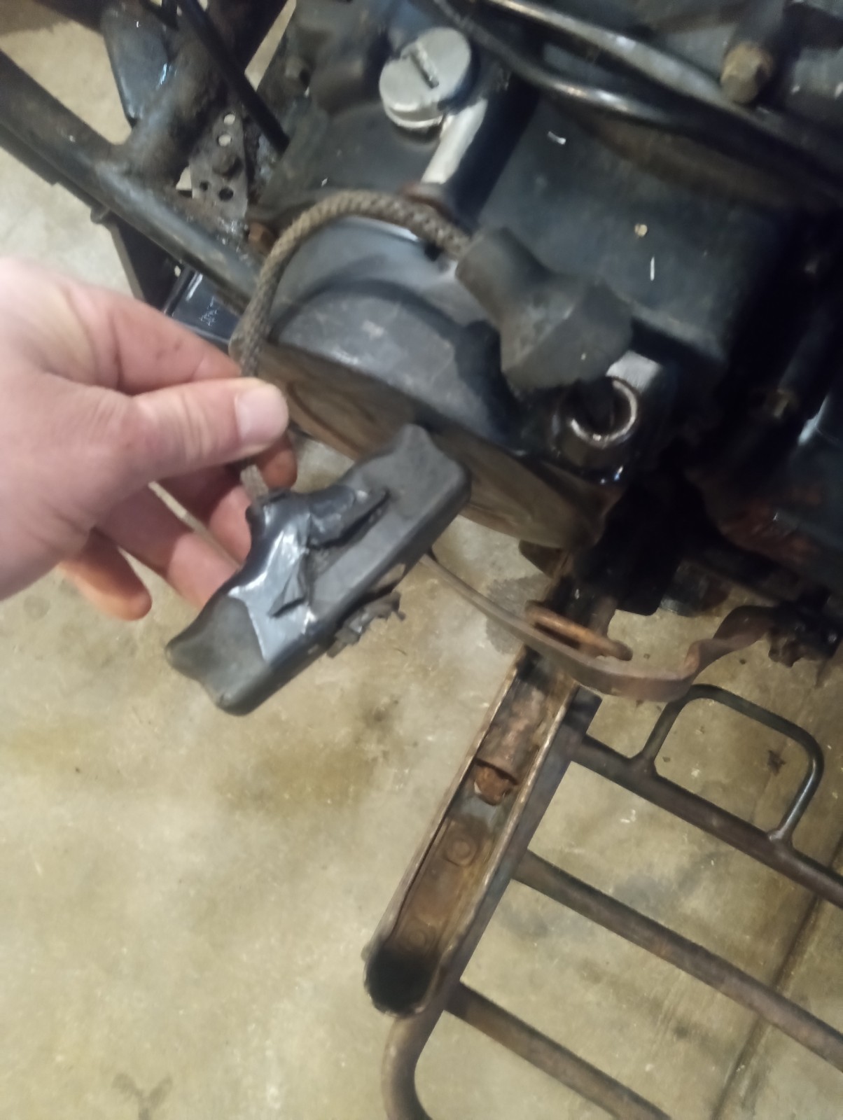 1995 Kawasaki Bayou 220 KLF220A ENGINE MOTOR