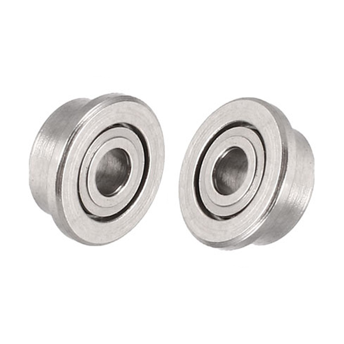 F681XZZ Flange Ball Bearing 1.5x4x2mm for Equipment Shielded GCr15 20Pcs