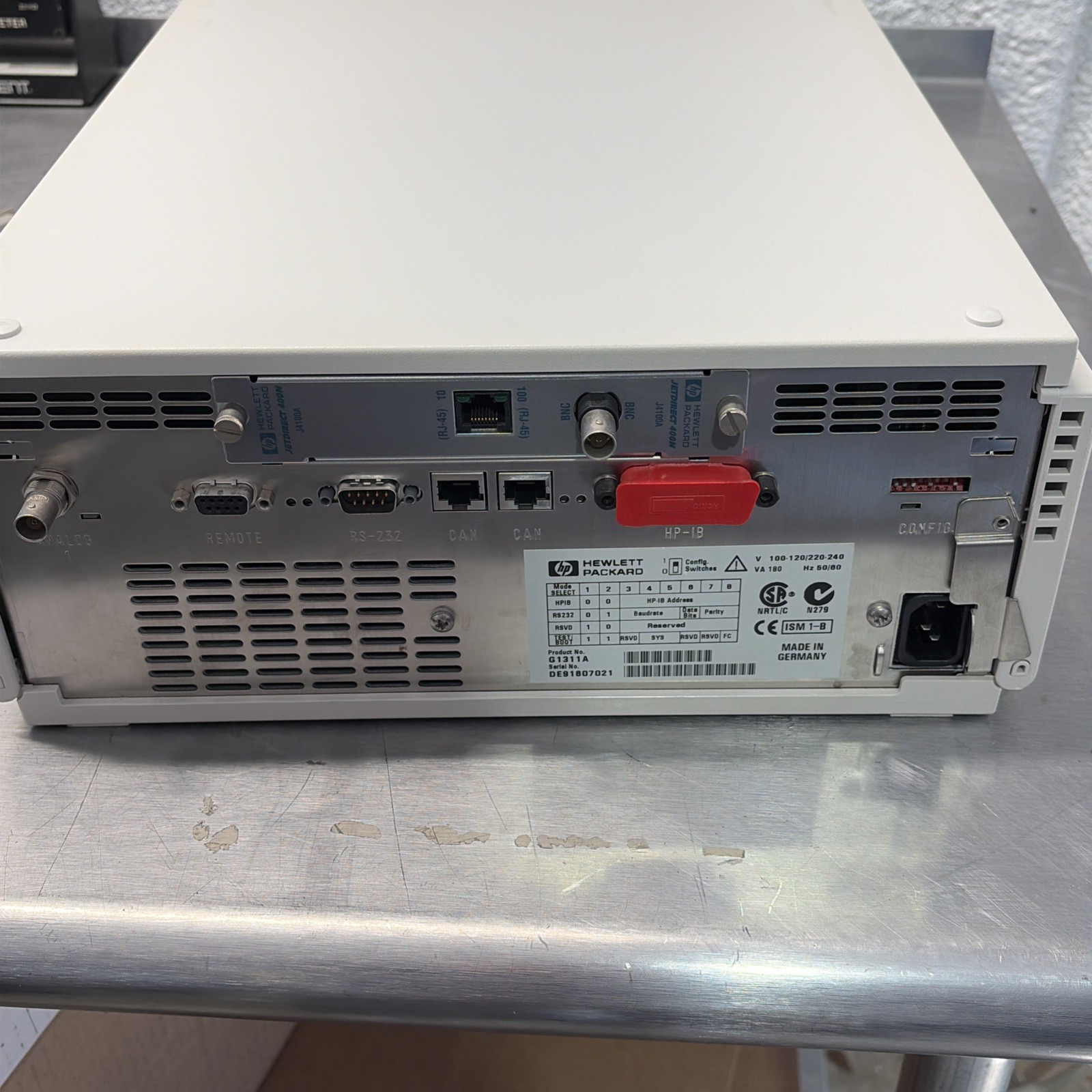Agilent QuatPump G1311A HP Series 1100 Quaternary Pump