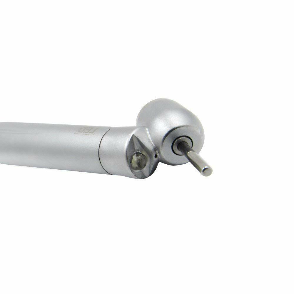 Dental 45 Degree LED Fiber Optic High Speed Handpiece 2 Hole / 4 Hole US STOCK