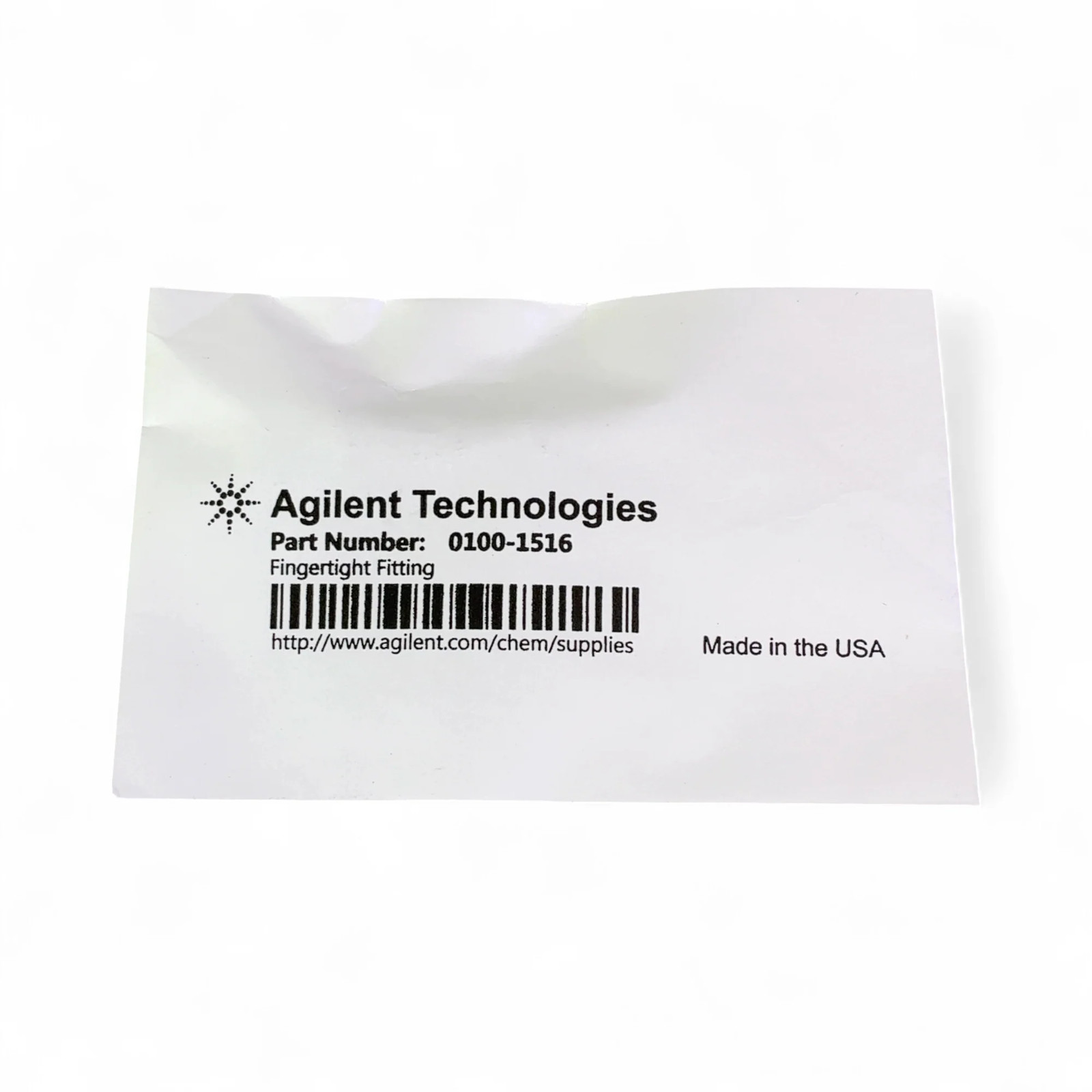 Agilent Technologies 0100-1516 Fingertight Fitting Lot of 3 NEW (Best Offer!)