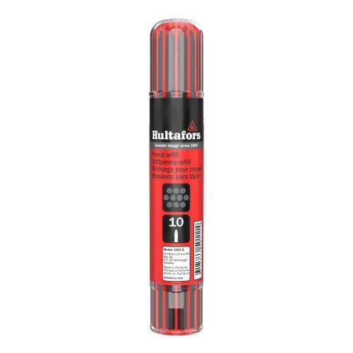 Hultafors Tools 650110 Dry Marker Refill Pack HRD G Contractor Pencil Gray