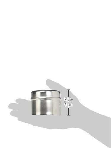 Winco CC-1 Stainless Steel Cookie Cutter, 3-Inch by 2 1/2-Inch Deep