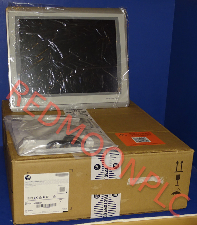 IN ORIGINAL BOX Allen Bradley 2711P-T15C22D9P Series B 0 Min. Run-Time