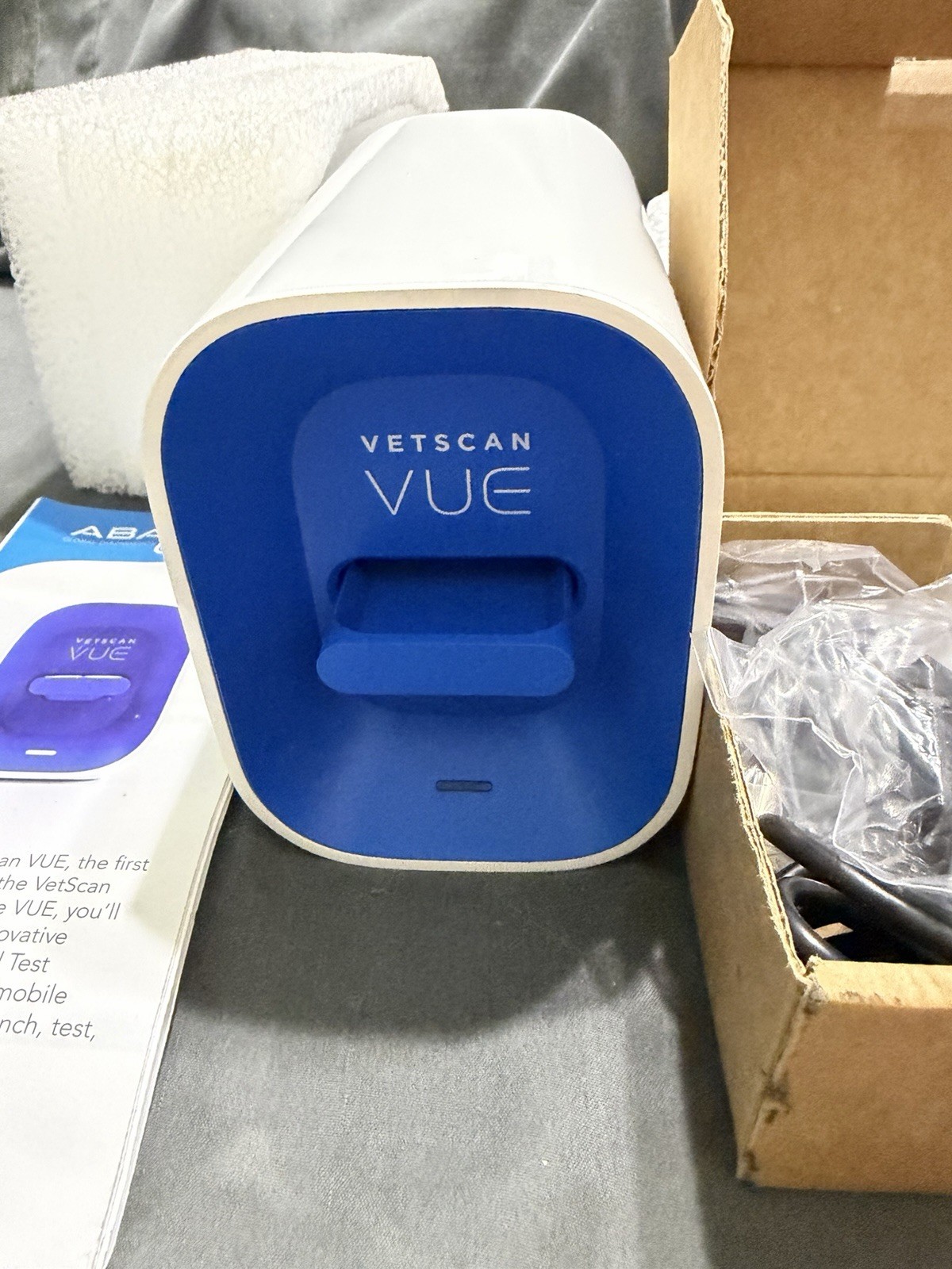 VETSCAN VUE RAPID TEST ANALYZER ABAXIS VETERINARY