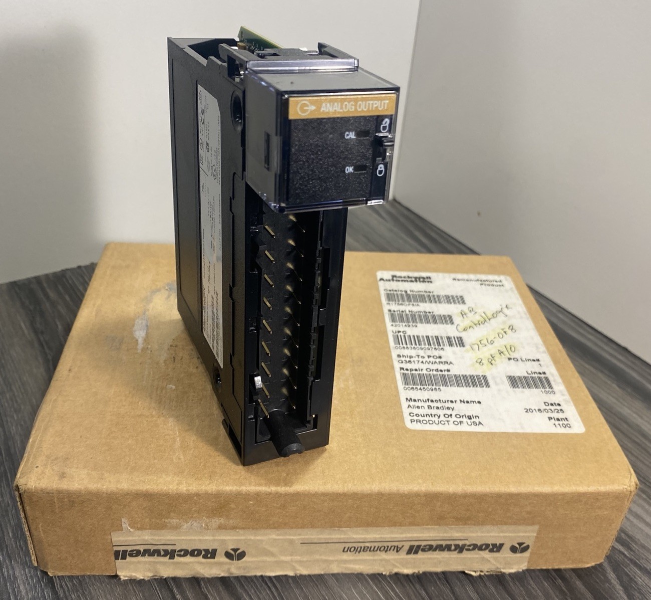 Allen Bradley 1756-OF8 Series A ControlLogix Analog 8-Point Output Module – USA