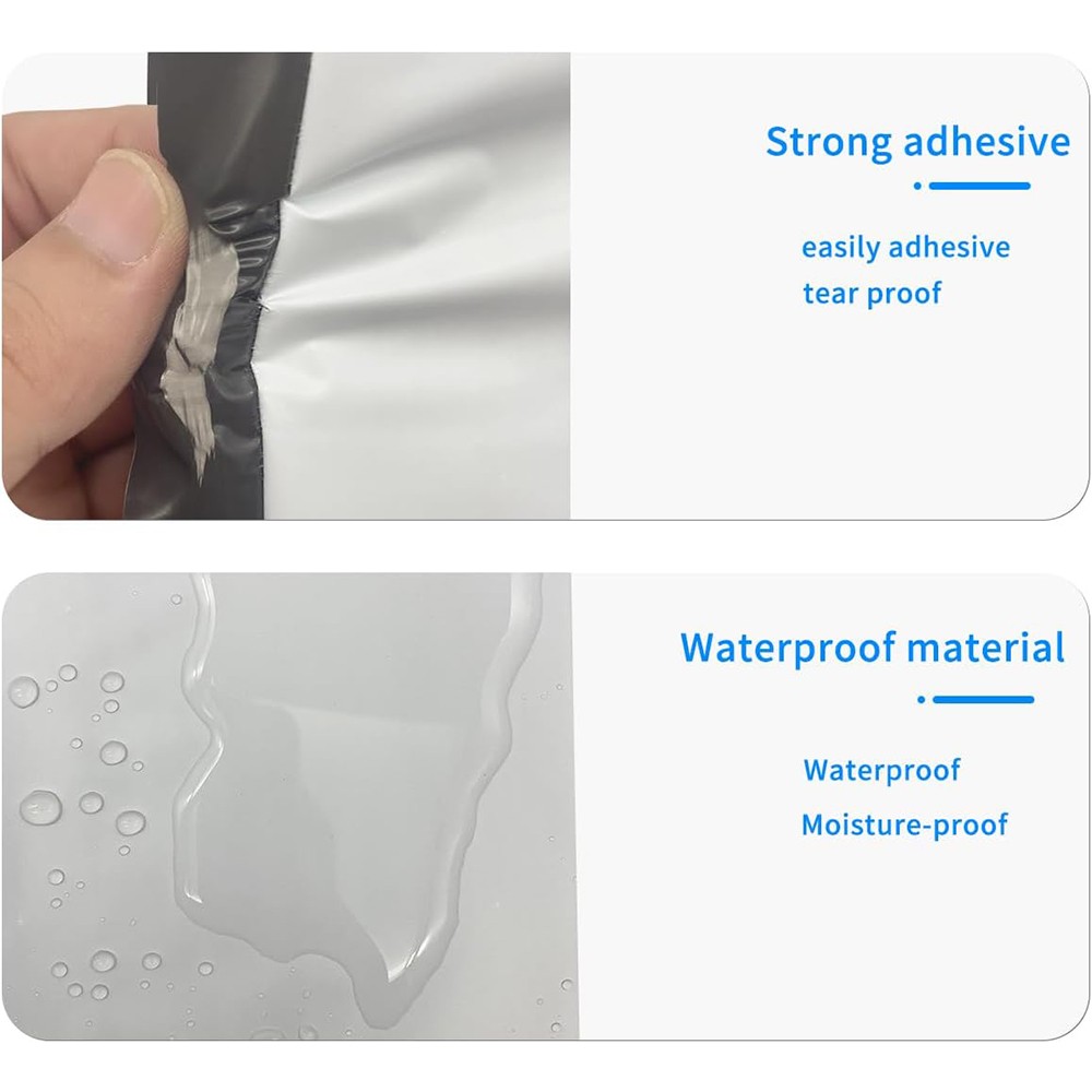100/200/500 Poly Mailers Shipping Bags Envelopes Premium Bag Any Size 2.5 Mil US