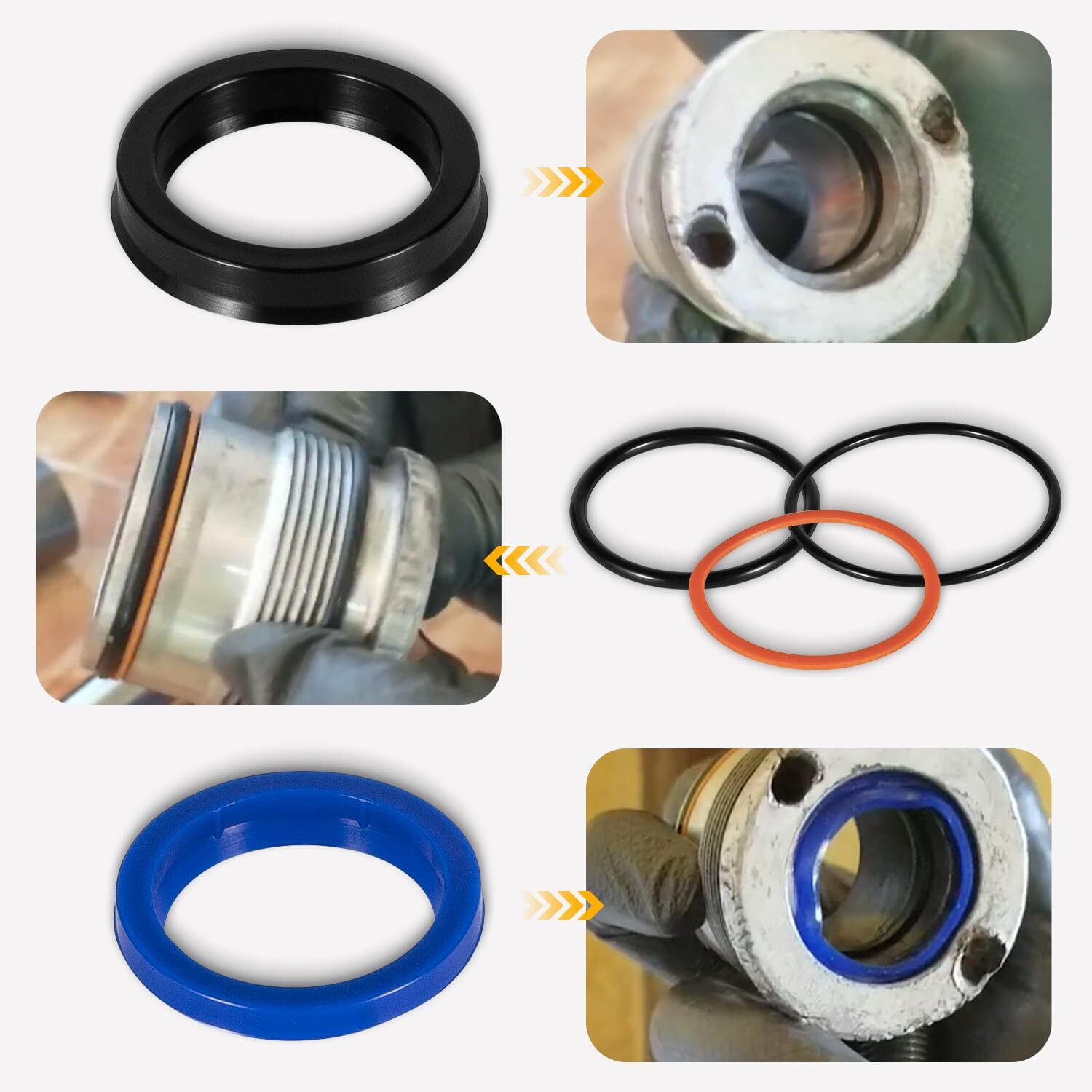 6803329 Hydraulic Lift Cylinder Seal Kit for Bobcat 742 743 753 444 500 520 642