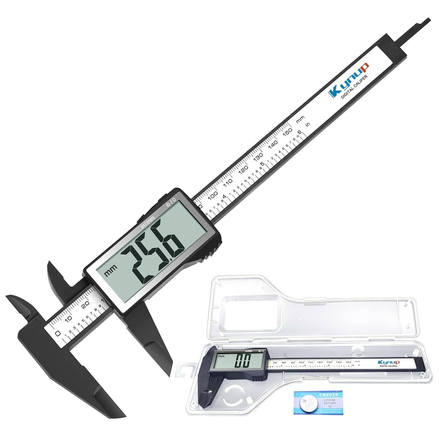 Accurate 6” Digital Caliper with 0.2mm Precision – Ideal for All Measurements
