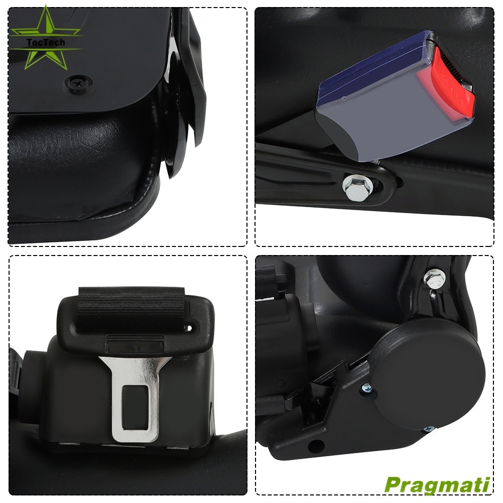 New Universal Adjustable Forklift Tractor Seat Suspension Seat With Safety Belt