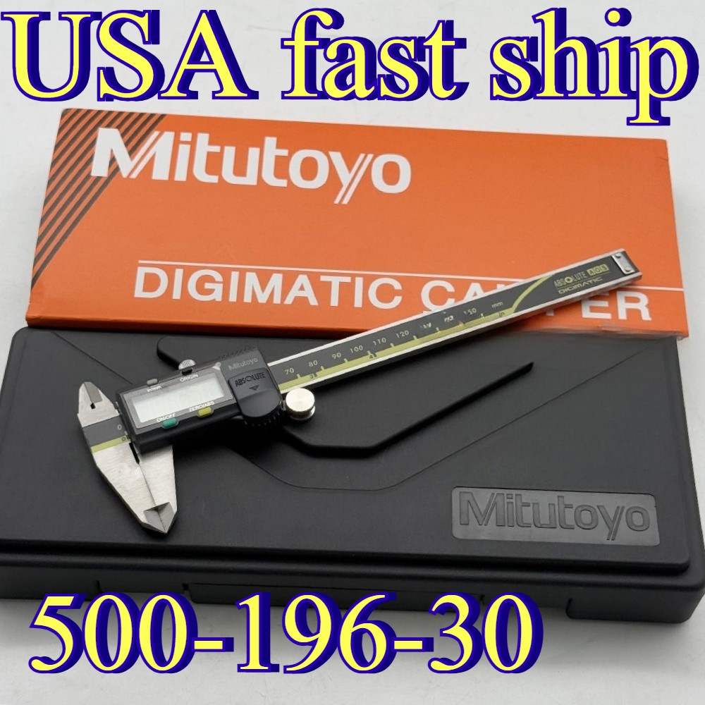 Mitutoyo 500-196-30 New Digital Caliper | 0-6″ (150mm) | Absolute Encoder US