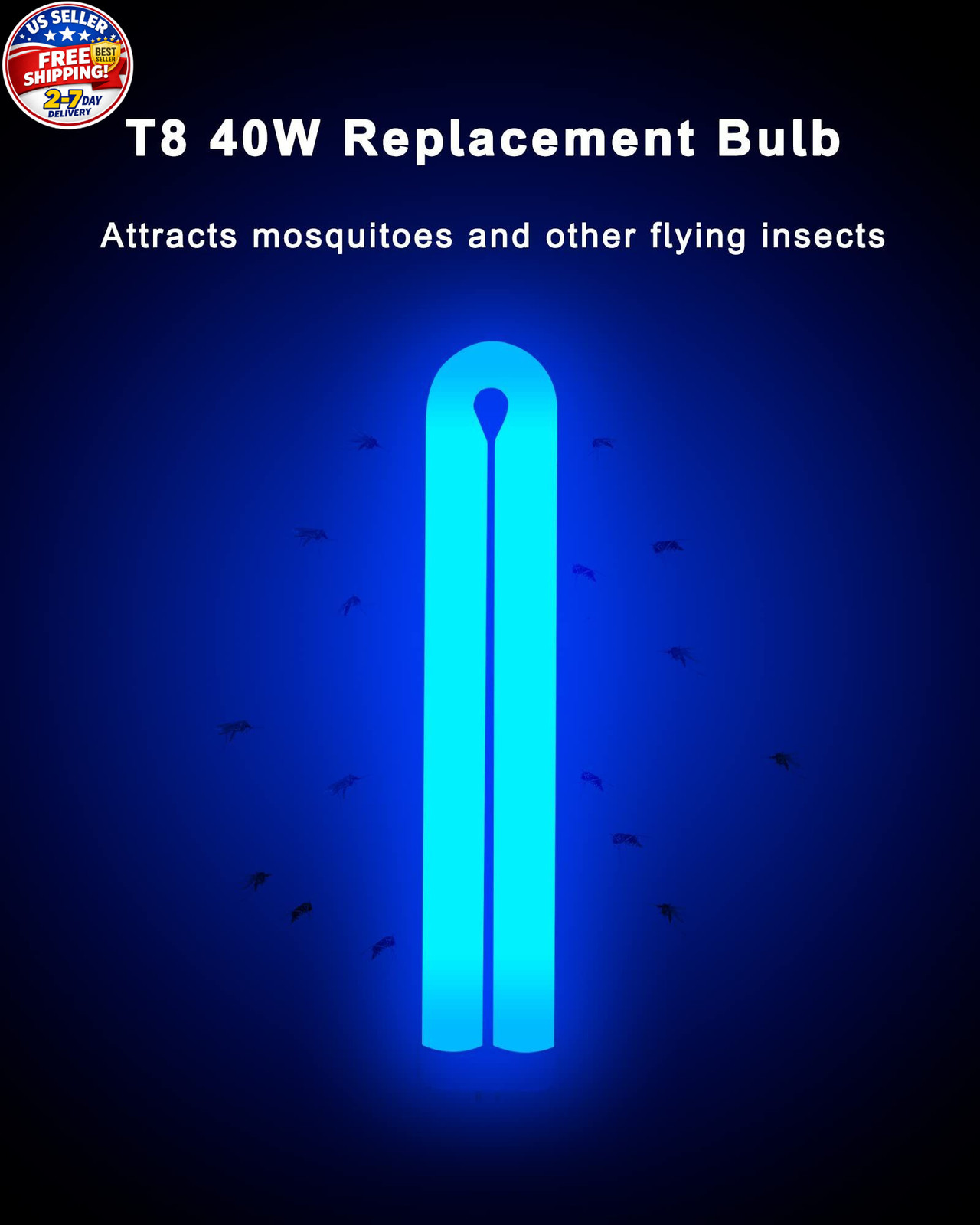 BF150 Replacement Bulb Compatible with Flowtron BK-80D, MC9000, FC7600 white