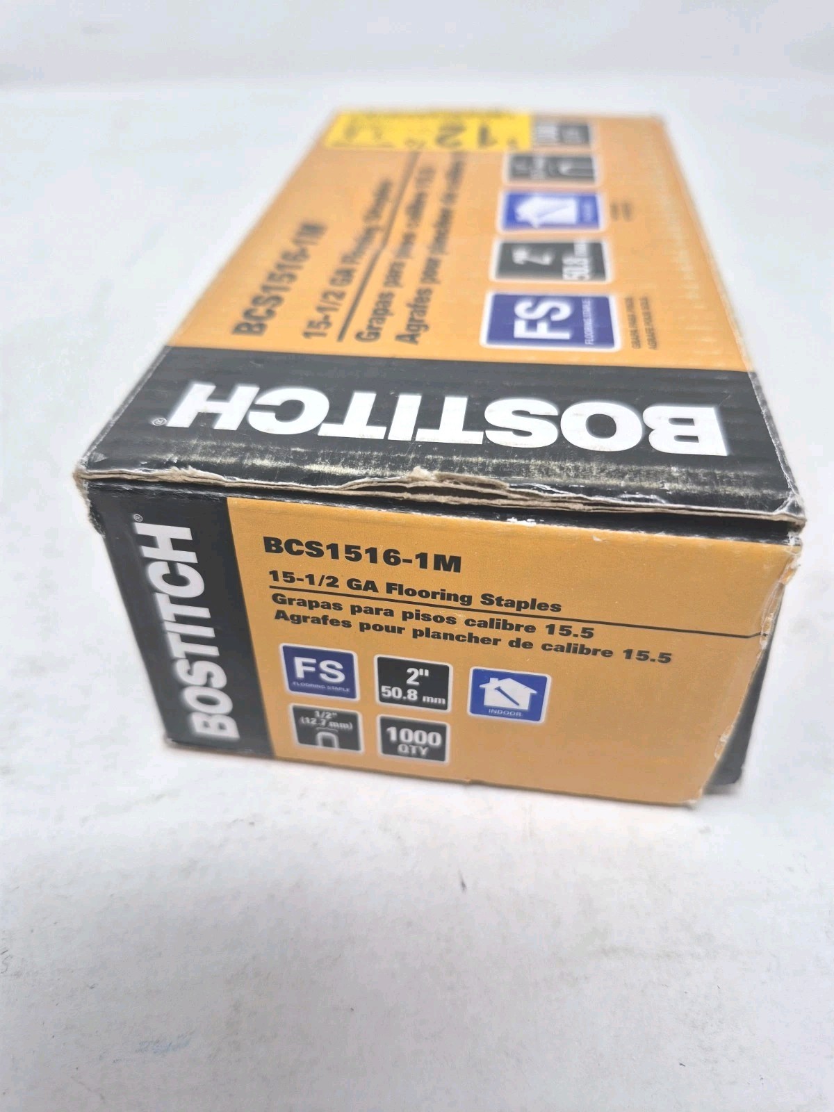 Bostitch Flooring Staples BCS1516-1M 15-1/2 Gauge 2″ – 1 Set Missing