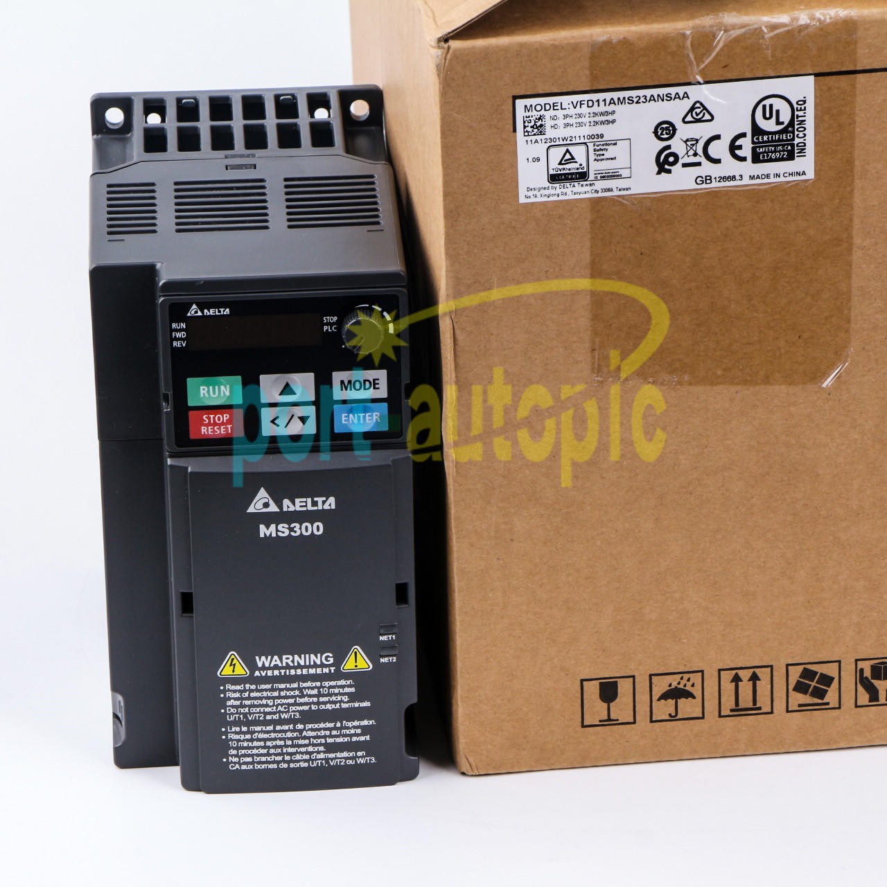 1x NEW Delta MS-300 Series Inverter VFD11AMS23ANSAA
